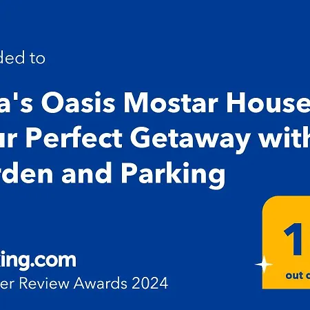 Ema's Oasis House, Your Perfect Getaway, Free Private Parking And Garden Mostar